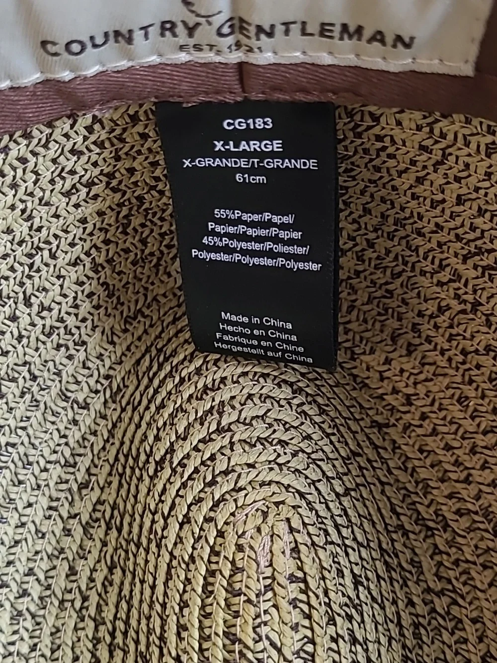 Country Gentleman Theo Braided Fedora